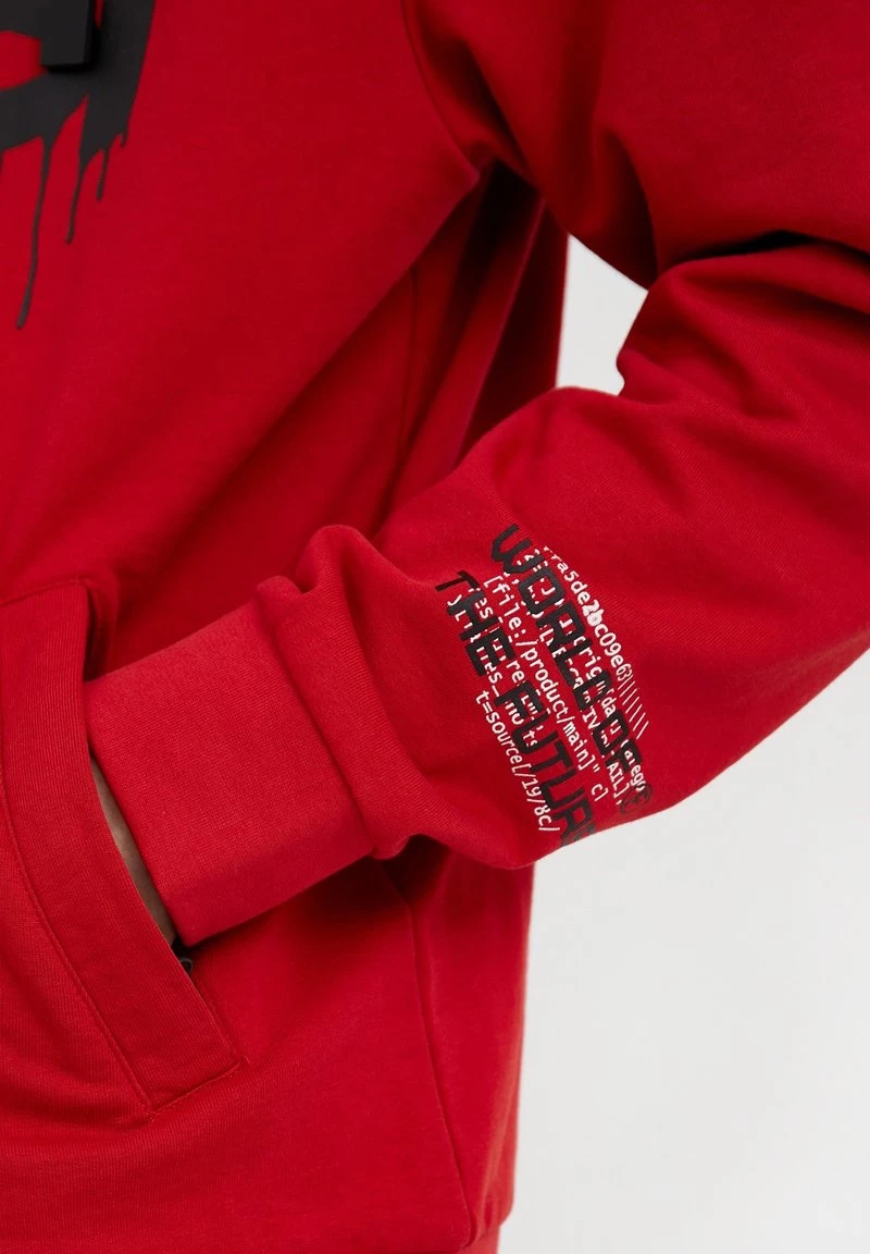 Finn Flare Damen Sweatjacke - Red 9 Finn Flare Damen Sweatjacke - Red – Bild 7