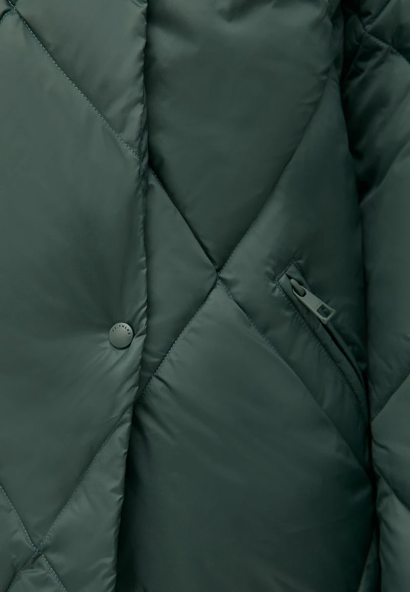 Finn Flare Damen Wintermantel - Dark Green 9 Finn Flare Damen Wintermantel - Dark Green – Bild 7