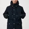 Finn Flare Herren Wintermantel - Black 1 Finn Flare Herren Wintermantel - Black -Finn Flare Verkaufsladen c7115ca6d1854a8f8f130501d1288074