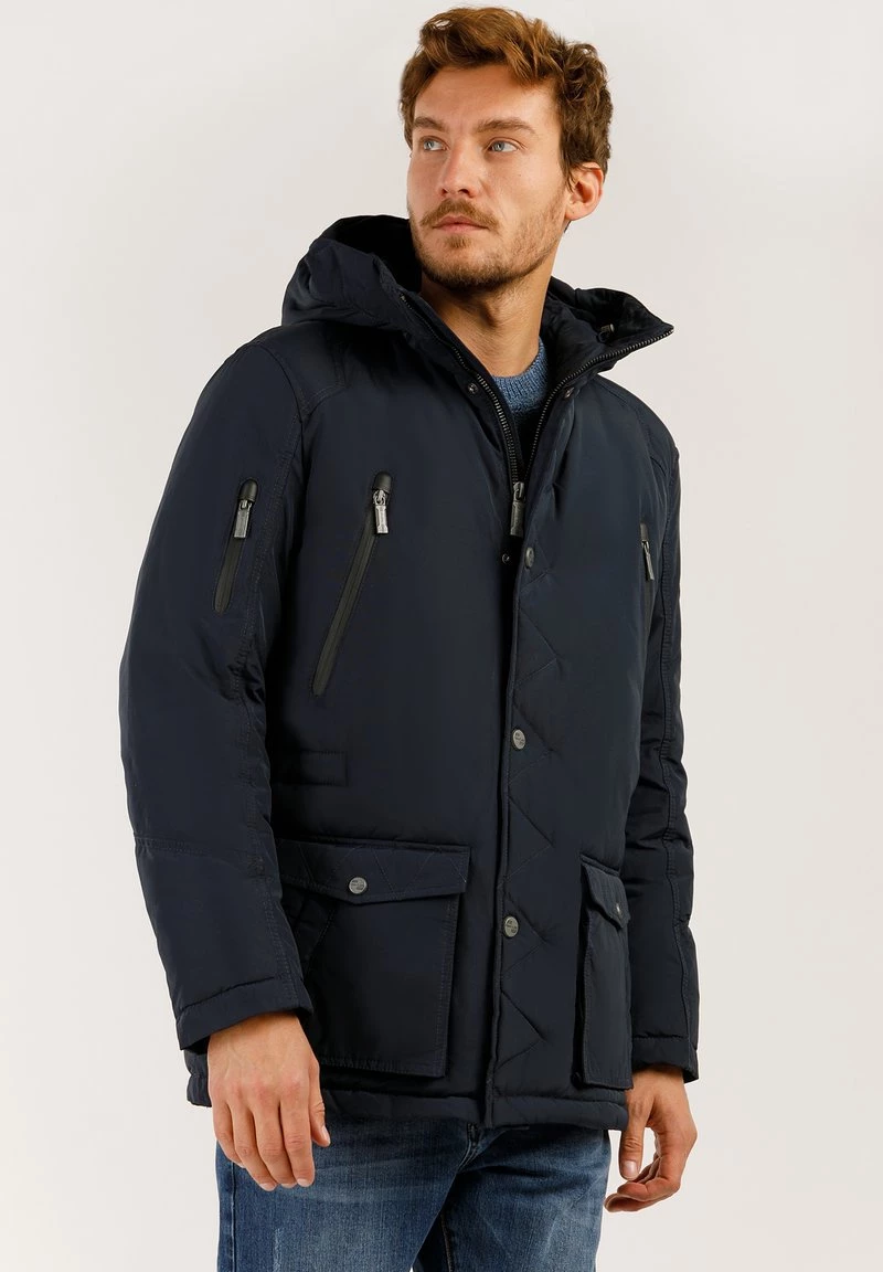 Finn Flare Herren MIT HOCHWERTIGER WATTIERUNG - Winterjacke - Dark Blue 6 Finn Flare Herren MIT HOCHWERTIGER WATTIERUNG - Winterjacke - Dark Blue – Bild 4