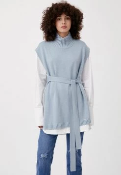 Finn Flare Damen Cape - Light Blue