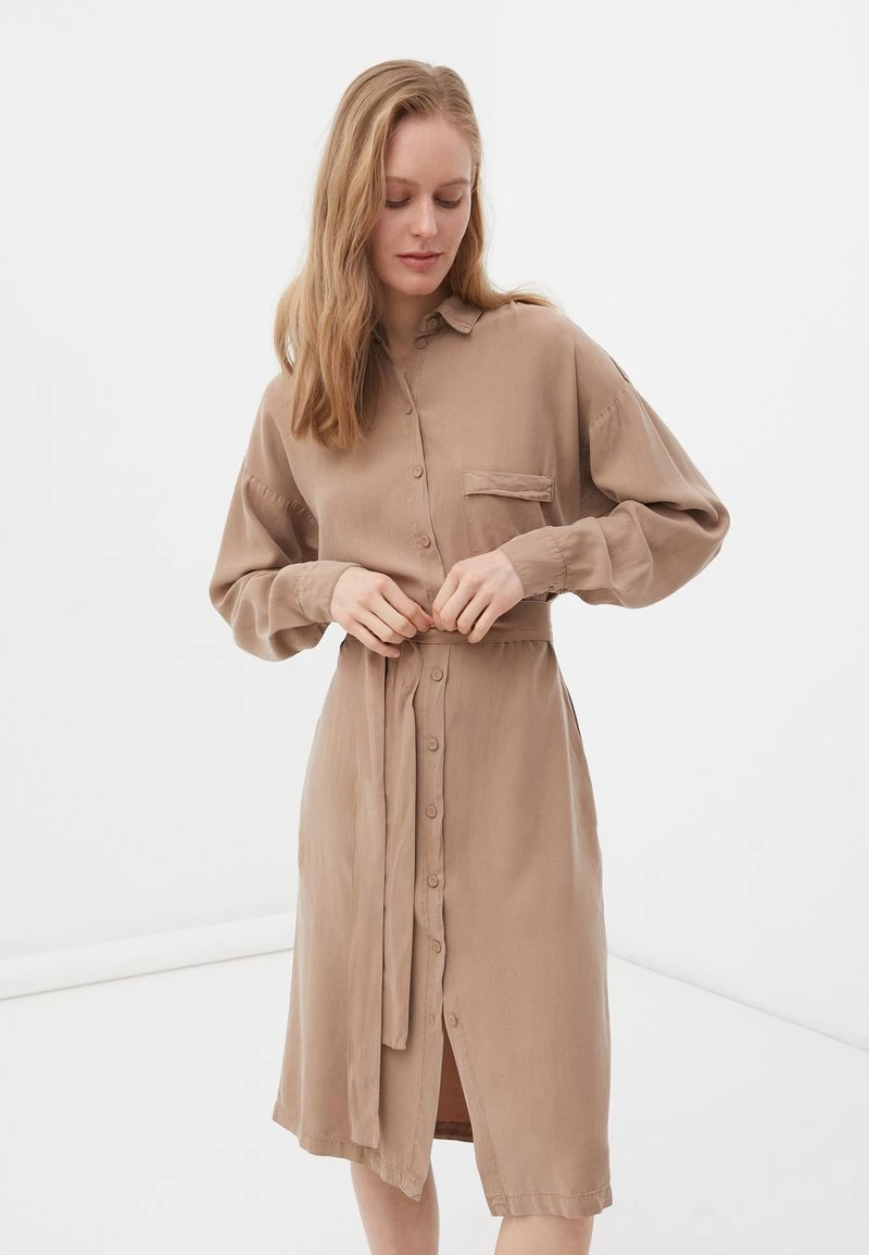 Finn Flare Jeanskleid - Dark Beige | Damen 3 Finn Flare Jeanskleid - Dark Beige | Damen