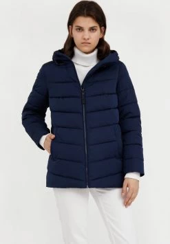 Finn Flare Damen Winterjacke - Dark Blue