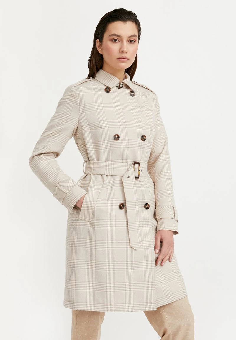 Finn Flare Trenchcoat - Beige | Damen 3 Finn Flare Trenchcoat - Beige | Damen