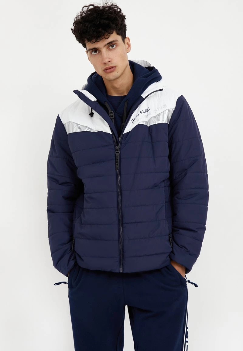 Finn Flare Herren Outdoorjacke - Dark Blue 6 Finn Flare Herren Outdoorjacke - Dark Blue – Bild 4