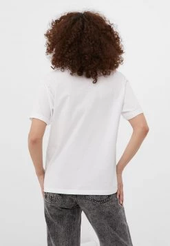 Finn Flare Damen T-Shirt Print - White 8 Finn Flare Damen T-Shirt Print - White -Finn Flare Verkaufsladen ca0126ca43544f3a9aa71d9692127bc5