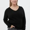 Finn Flare Damen LANGARM - Strickpullover - Black 1 Finn Flare Damen LANGARM - Strickpullover - Black -Finn Flare Verkaufsladen ca235b10b7b64b0cab075a3743649c78