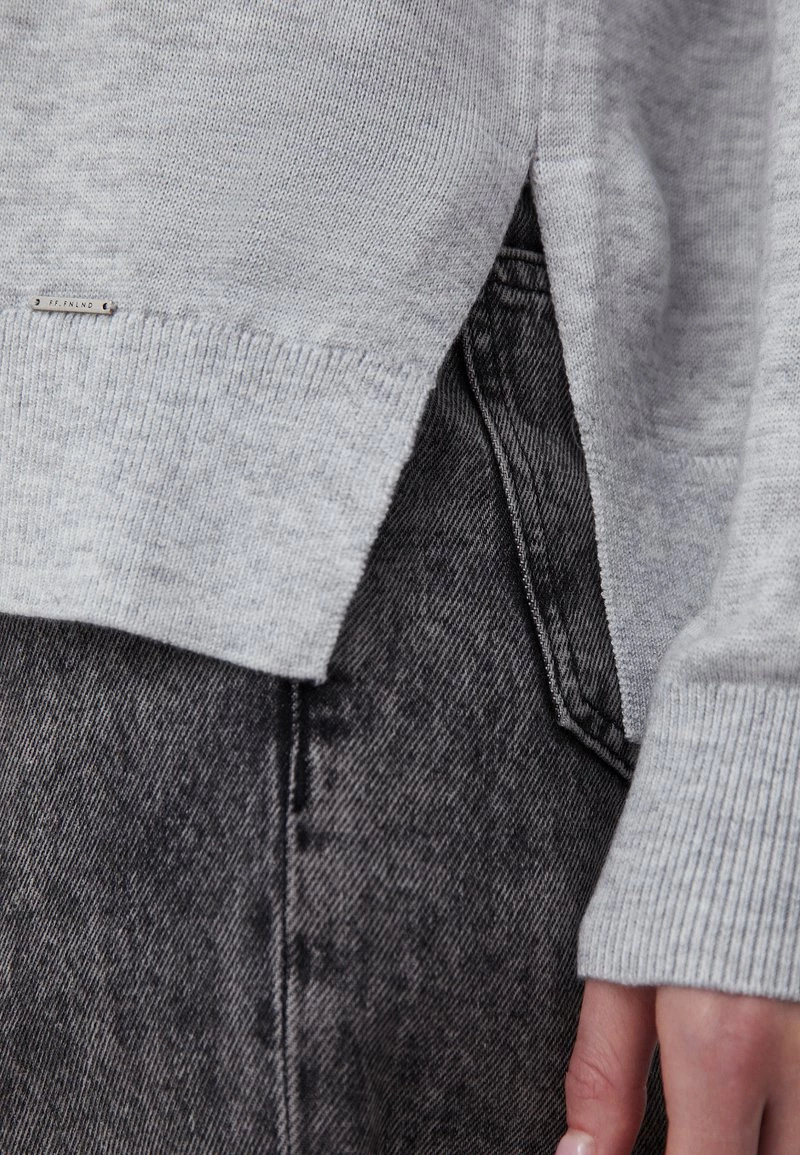 Finn Flare Strickpullover - Light Grey | Damen 8 Finn Flare Strickpullover - Light Grey | Damen – Bild 6