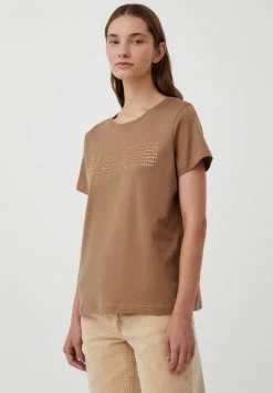 Damen FINN FLARE KURZARM - T-Shirt Print - Dark Beige -Finn Flare Verkaufsladen ca450841962e4a1cbd7d8720dd488ccd
