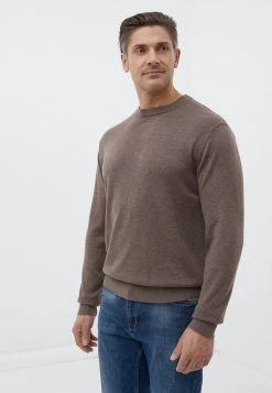 Finn Flare Herren Sweatshirt - Brown