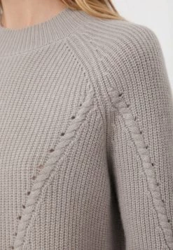 Finn Flare Damen LANGARM - Strickpullover - Light Brown 12 Finn Flare Damen LANGARM - Strickpullover - Light Brown -Finn Flare Verkaufsladen cc16d9a070ad46cbb54052701de7bd33