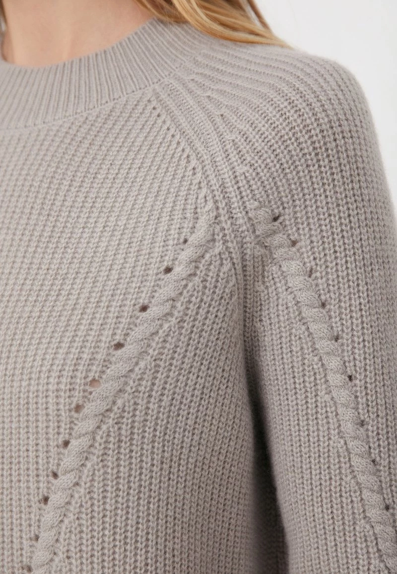 Finn Flare Damen LANGARM - Strickpullover - Light Brown 7 Finn Flare Damen LANGARM - Strickpullover - Light Brown – Bild 5