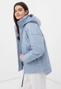 Finn Flare Damen Winterjacke - Light Blue -Finn Flare Verkaufsladen cc693d47d15a45a2b969e65cac1ca09d