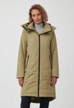 Finn Flare Damen Wintermantel - Olive-green