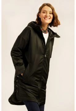 Finn Flare Damen Wintermantel - Black -Finn Flare Verkaufsladen cc8334b7502843d1ac8e79878cd37190