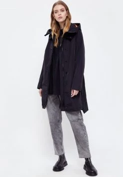 Finn Flare Damen Kurzmantel - Black