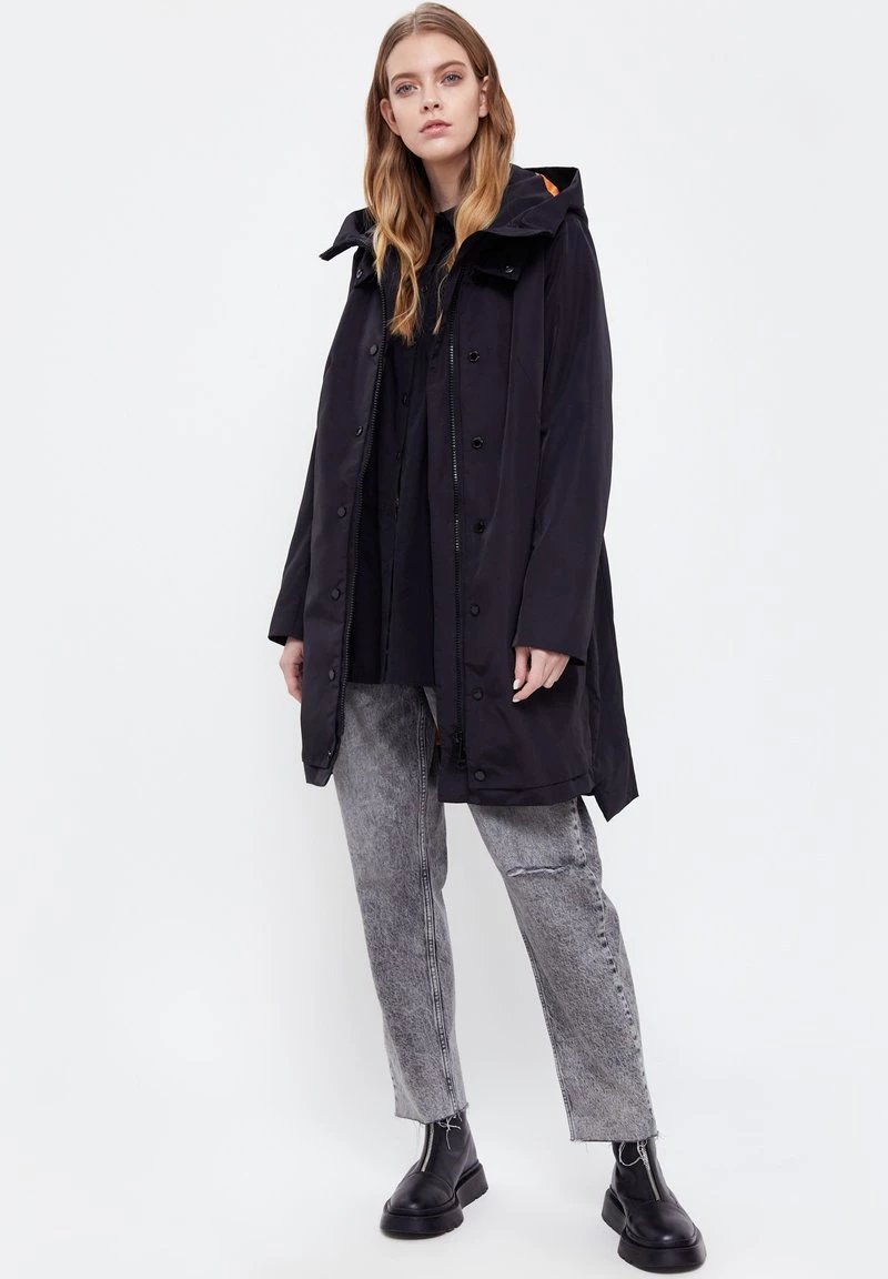 Finn Flare Damen Kurzmantel - Black 3 Finn Flare Damen Kurzmantel - Black