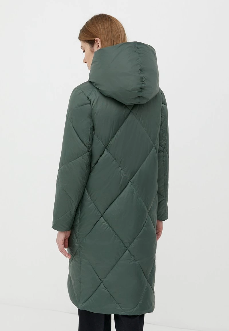 Finn Flare Damen Wintermantel - Dark Green 5 Finn Flare Damen Wintermantel - Dark Green – Bild 3