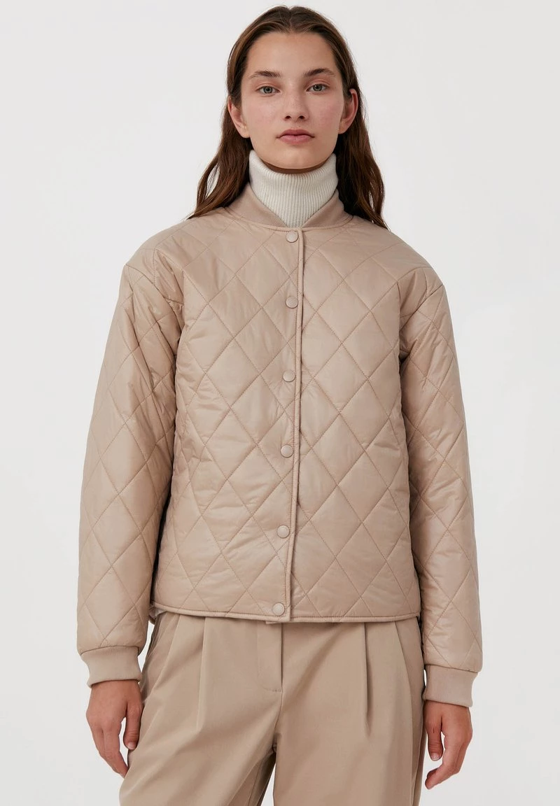 Finn Flare Damen Bomberjacke - Beige 3 Finn Flare Damen Bomberjacke - Beige