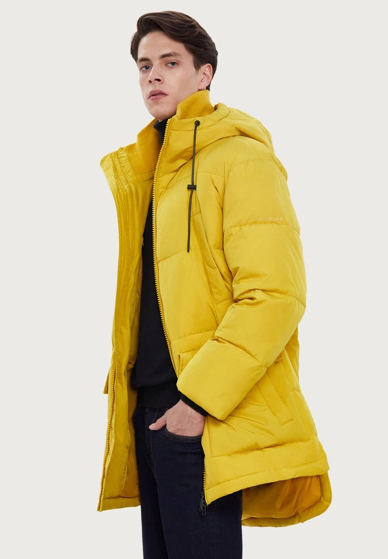 Finn Flare Wintermantel - Yellow | Herren 7 Finn Flare Wintermantel - Yellow | Herren – Bild 5