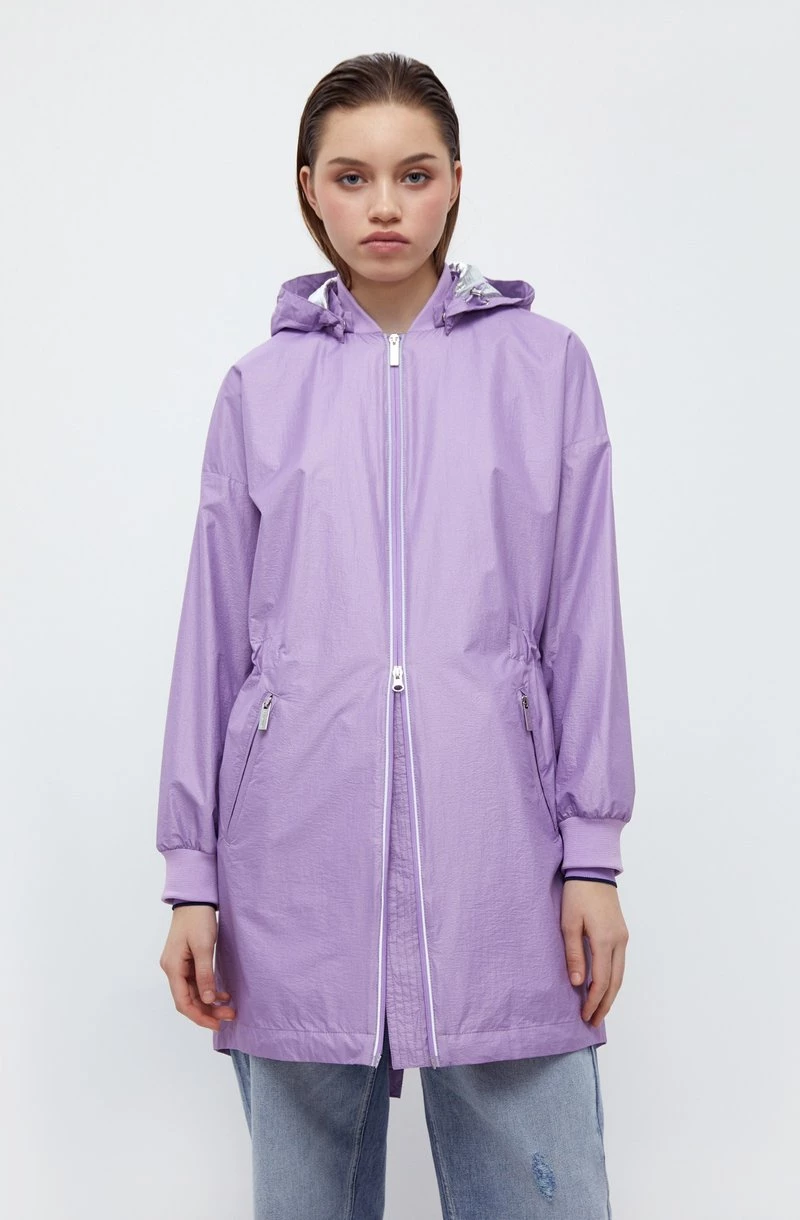 Finn Flare Regenjacke / Wasserabweisende Jacke - Lilac | Damen 3 Finn Flare Regenjacke / Wasserabweisende Jacke - Lilac | Damen