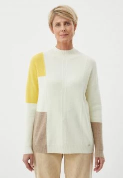 Finn Flare Strickpullover - White | Damen