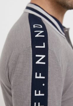 Finn Flare Poloshirt - Grey Melange | Herren -Finn Flare Verkaufsladen cdb85535b7b440598a9ecf924440a68f