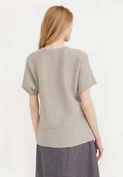 Finn Flare Damen RUNDHALS - T-Shirt Print - Light Brown -Finn Flare Verkaufsladen ce215f41fde9494f99d4960c3e570ac2