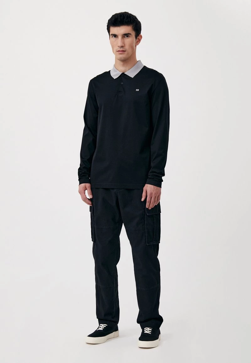 Finn Flare Herren Poloshirt - Black 4 Finn Flare Herren Poloshirt - Black – Bild 2