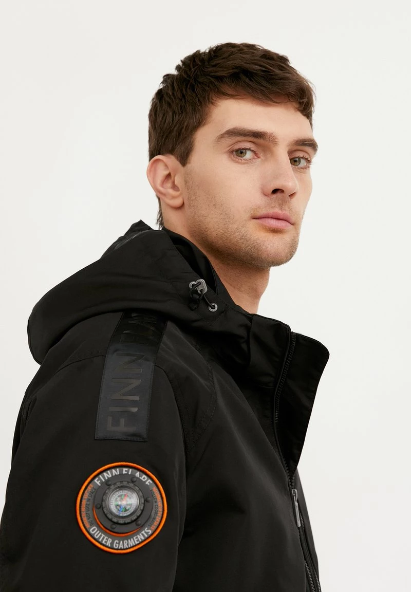 Finn Flare Herren Outdoorjacke - Black 7 Finn Flare Herren Outdoorjacke - Black – Bild 5