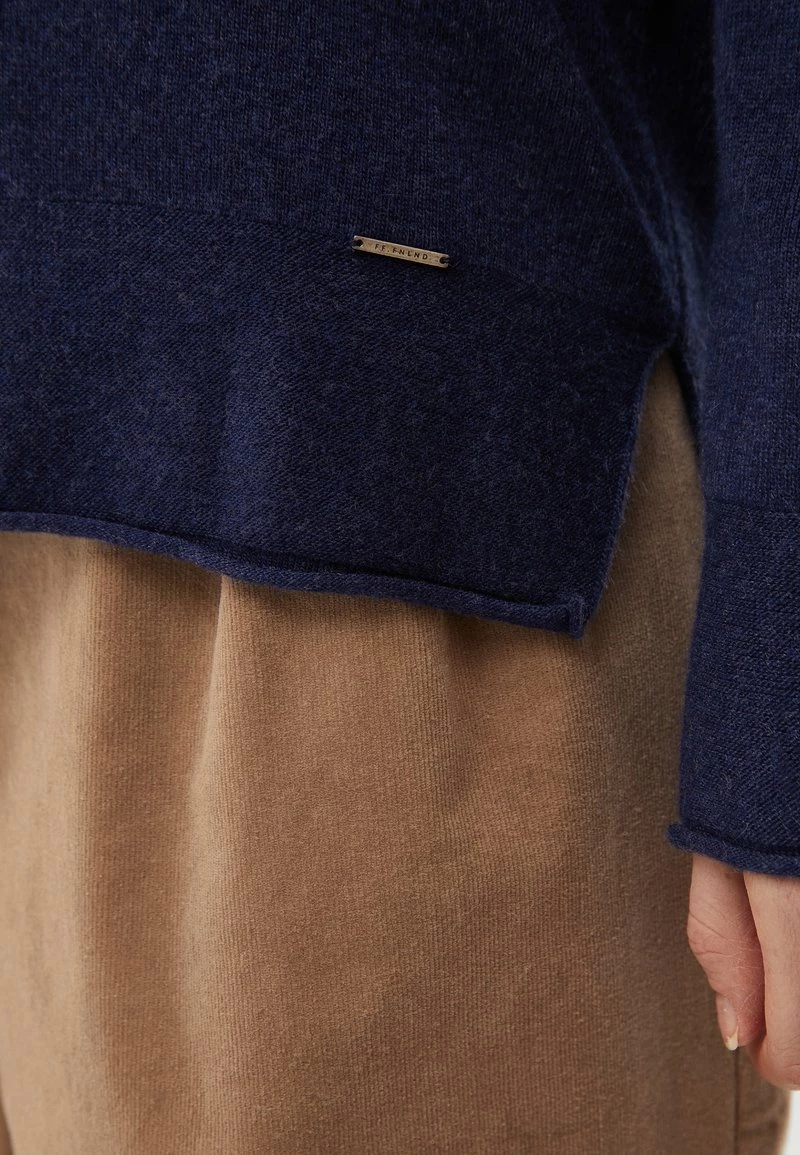 Finn Flare Damen LANGARM - Strickpullover - Blue 6 Finn Flare Damen LANGARM - Strickpullover - Blue – Bild 4