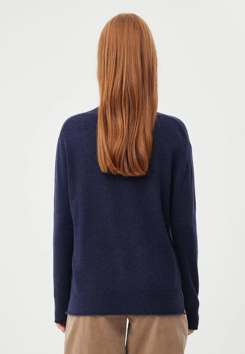 Finn Flare Damen LANGARM - Strickpullover - Blue 5 Finn Flare Damen LANGARM - Strickpullover - Blue – Bild 3