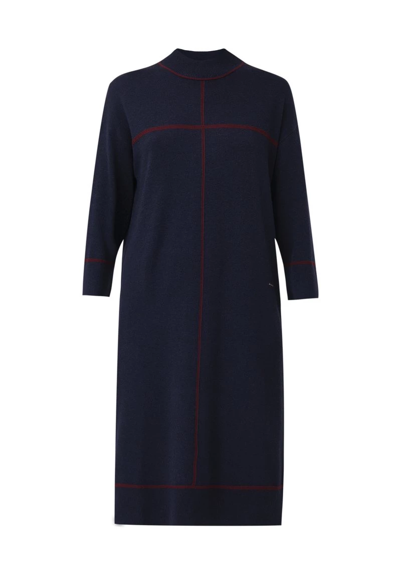 Finn Flare Damen Strickkleid - Dark Blue 6 Finn Flare Damen Strickkleid - Dark Blue – Bild 4