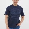 Finn Flare Herren T-Shirt Print - Dark Blue 1 Finn Flare Herren T-Shirt Print - Dark Blue -Finn Flare Verkaufsladen cf29c024792c4ab296314c5585495a20