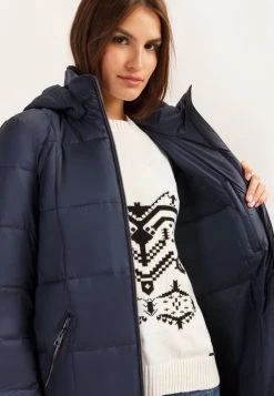 Finn Flare Damen MIT MODISCHER BRUSTTASCHE - Wintermantel - Cosmic Blue 13 Finn Flare Damen MIT MODISCHER BRUSTTASCHE - Wintermantel - Cosmic Blue -Finn Flare Verkaufsladen cf9bd3591be543f5b7a7786c5ba1c374