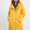 Finn Flare Damen Wintermantel - Yellow -Finn Flare Verkaufsladen cfa4b03ba2164151a17ad48afefb6090