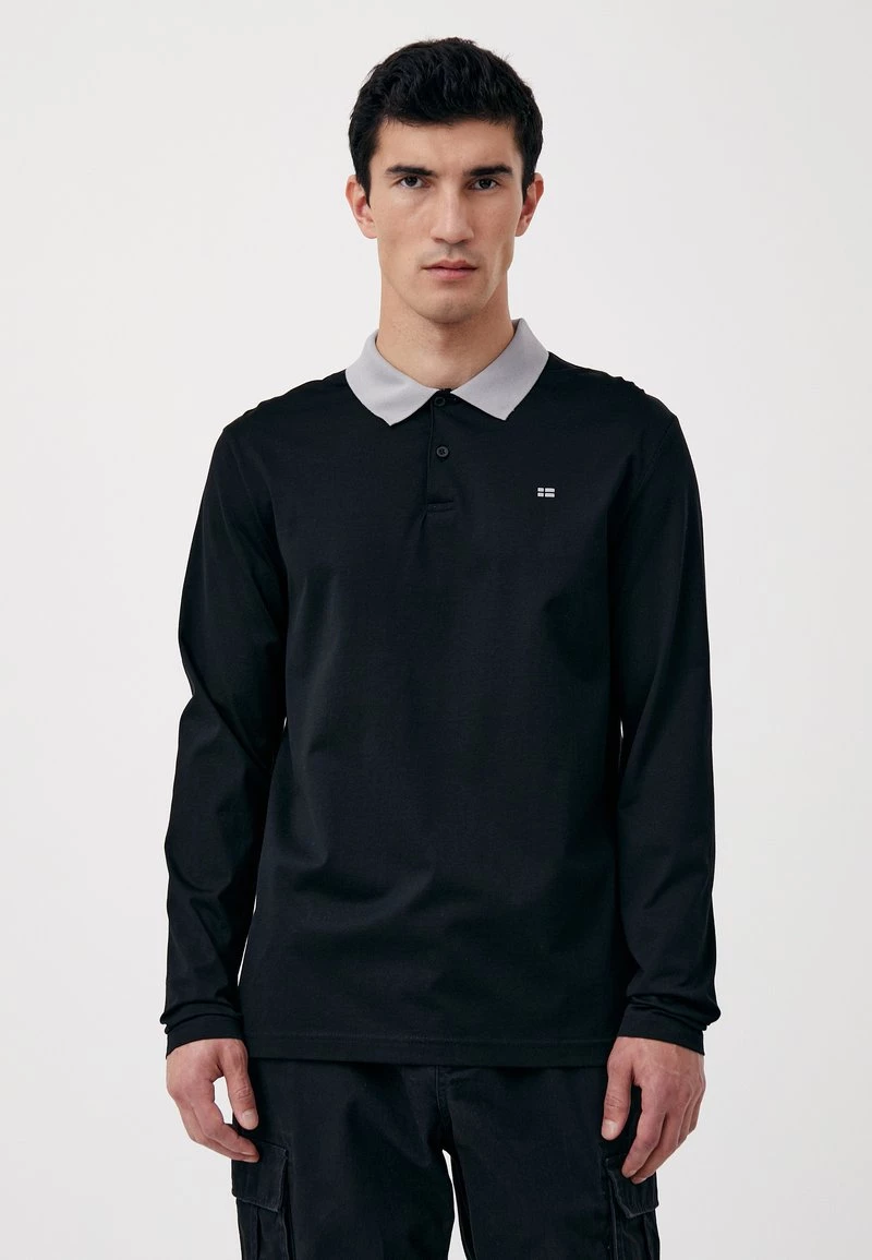 Finn Flare Herren Poloshirt - Black 3 Finn Flare Herren Poloshirt - Black