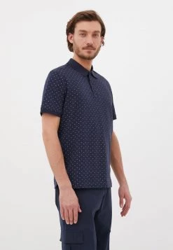 Finn Flare Herren Poloshirt - Dark Blue 12 Finn Flare Herren Poloshirt - Dark Blue -Finn Flare Verkaufsladen cfbdc52dcce84805bb7c53a3e0dc41ce