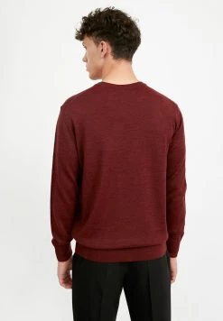 Finn Flare Herren Sweatshirt - Dark Red -Finn Flare Verkaufsladen cfd9fb4f1a91446188b50dd62690abeb