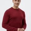 Finn Flare Herren Sweatshirt - Dark Red -Finn Flare Verkaufsladen cff6fcd87ce74d578ed5bb7341b0c731