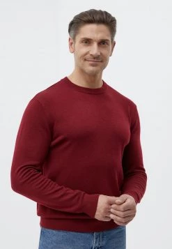 Finn Flare Herren Sweatshirt - Dark Red