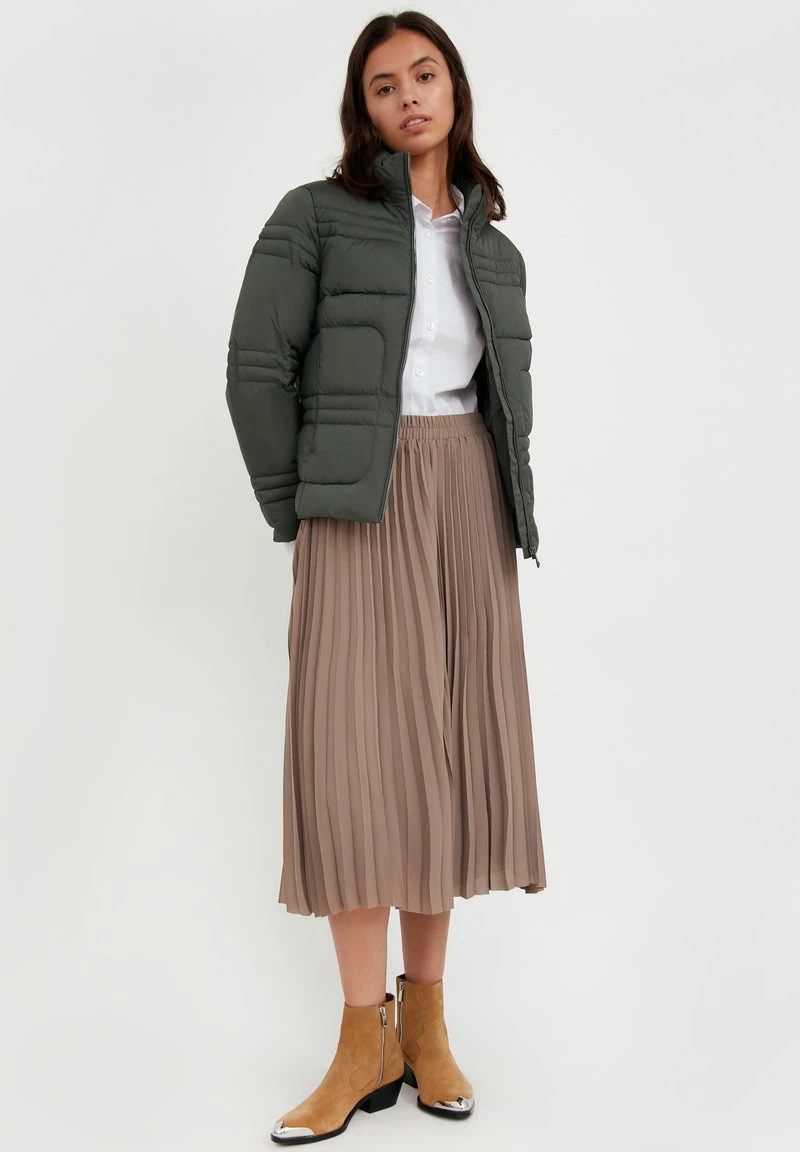 Finn Flare Damen Winterjacke - Dark Green 4 Finn Flare Damen Winterjacke - Dark Green – Bild 2