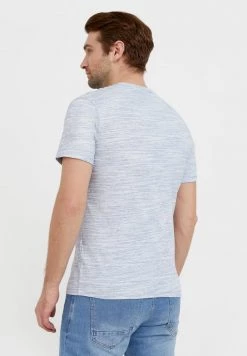 Finn Flare Herren T-Shirt Basic - Grey Blue 11 Finn Flare Herren T-Shirt Basic - Grey Blue -Finn Flare Verkaufsladen d064f45e92c9463eab2326339bcf6d23