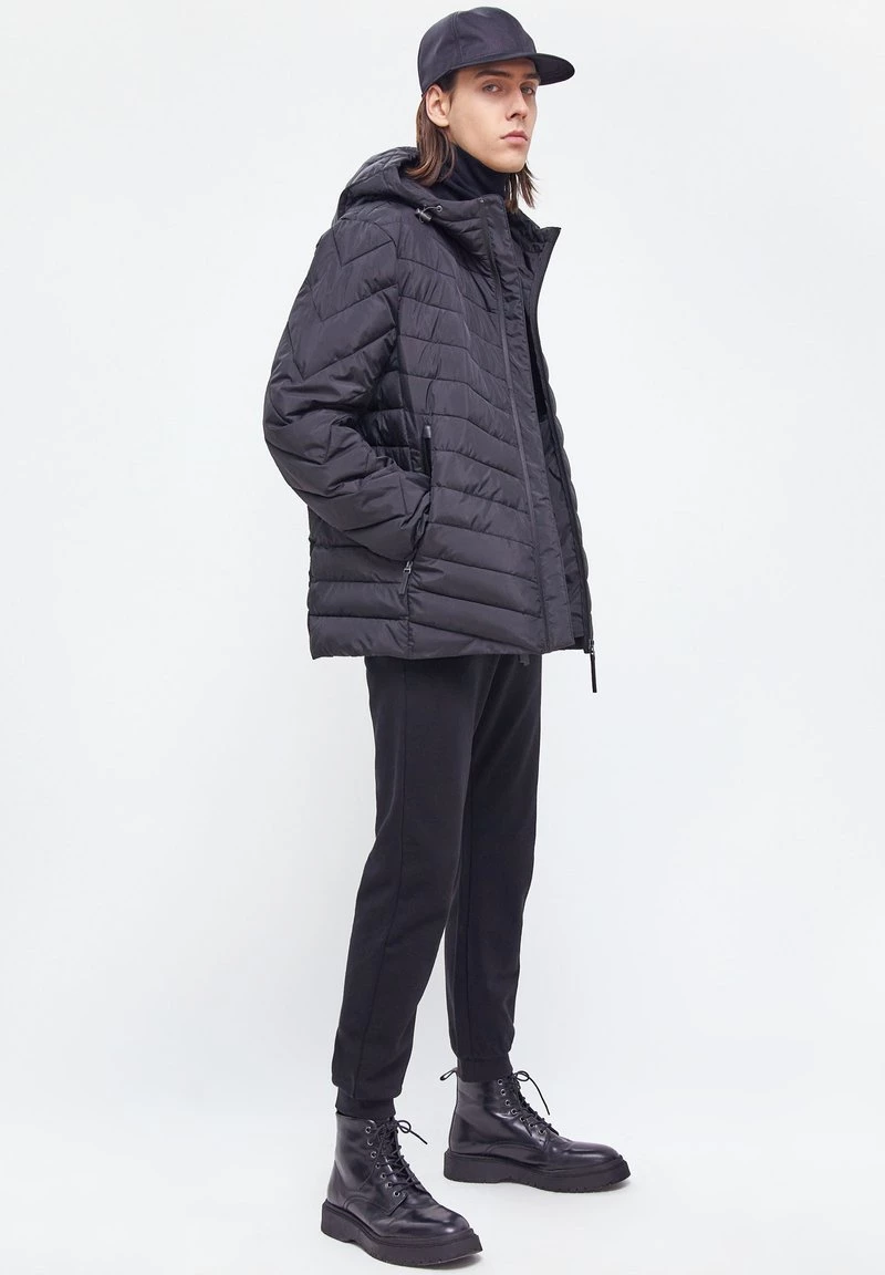 Finn Flare Winterjacke - Black | Herren 4 Finn Flare Winterjacke - Black | Herren – Bild 2