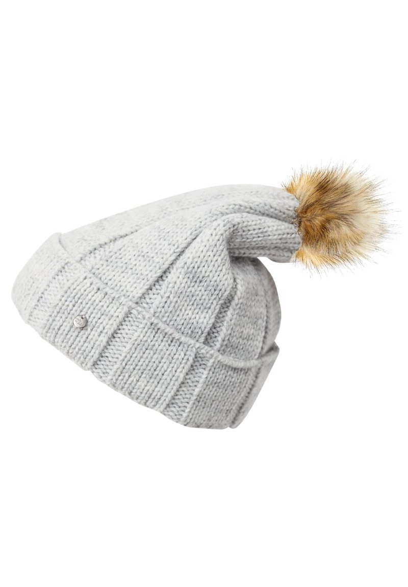 Finn Flare Damen Mütze - Light Grey Melange 6 Finn Flare Damen Mütze - Light Grey Melange – Bild 4