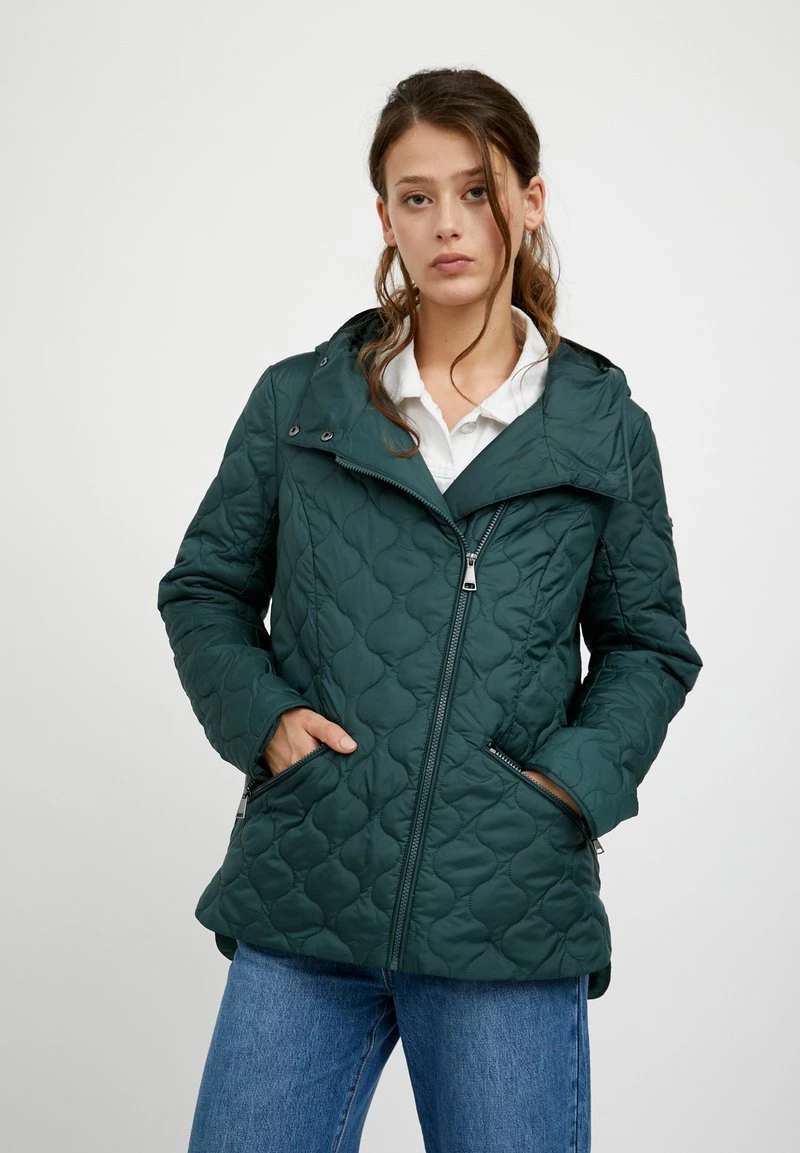 Finn Flare Damen Winterjacke - Dark Green 3 Finn Flare Damen Winterjacke - Dark Green