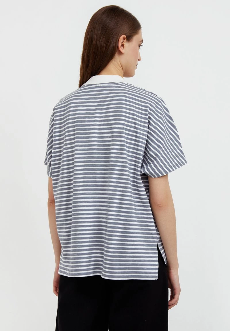 Finn Flare Damen Poloshirt - Grey 5 Finn Flare Damen Poloshirt - Grey – Bild 3