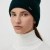 Finn Flare Damen Mütze - Dark Green -Finn Flare Verkaufsladen d0f3d1c36cd543a99fd3b642678980f4