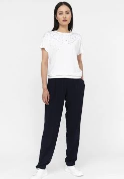 Finn Flare Damen T-Shirt Basic - White