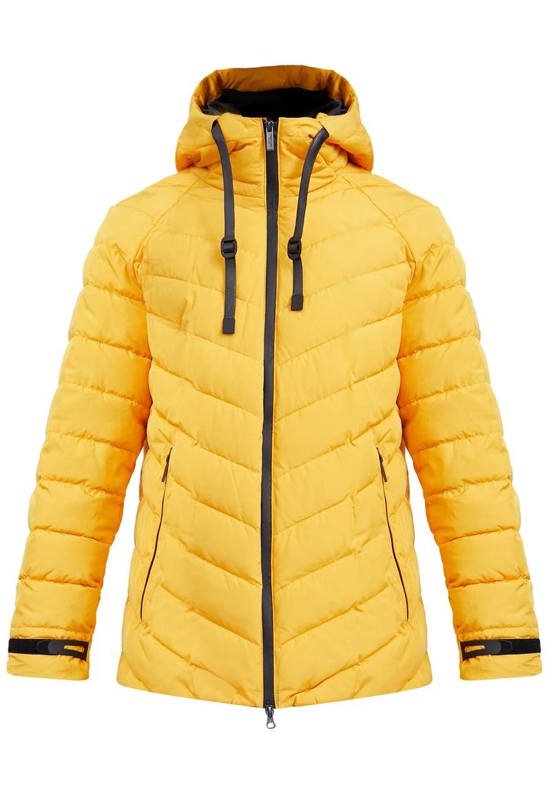 Finn Flare Herren Daunenjacke - Yellow 9 Finn Flare Herren Daunenjacke - Yellow – Bild 7